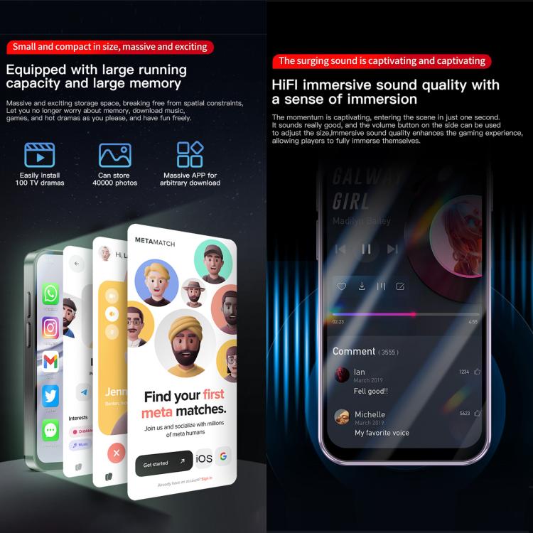 SOYES XS19 Pro, 6GB+128GB, 3.8 inch Android 12.0 MTK6762 Quad Core, Network: 4G, Dual SIM, GPS, OTG, Support Google Play Store, 6GB+128GB SOYES XS19 Pro, 6GB+128GB, 3.8 inch Android 12.0 MTK6762 Quad Core, Network: 4G, Dual SIM, GPS, OTG, Support Google Play Store, 6GB+128GB
